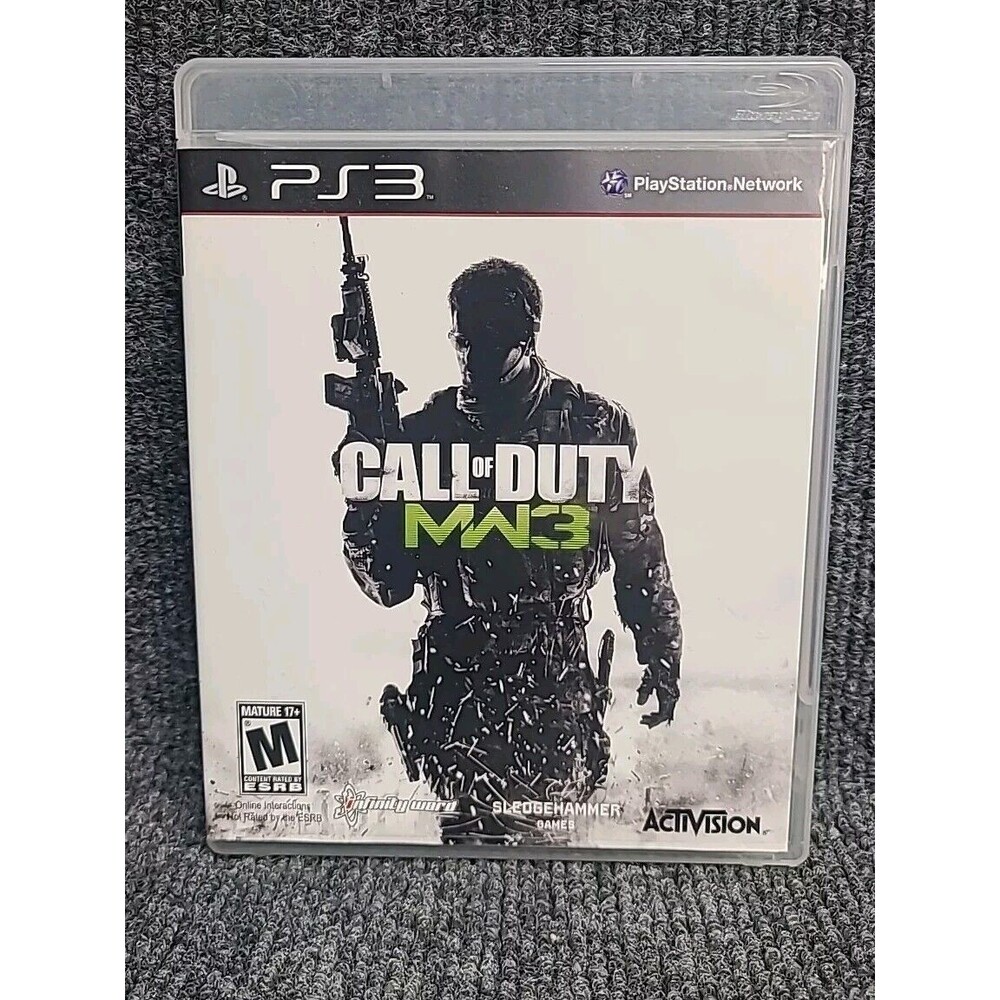 Call of Duty: Modern Warfare 3 MW3 Sony Playstation 3 PS3, 2011 CIB